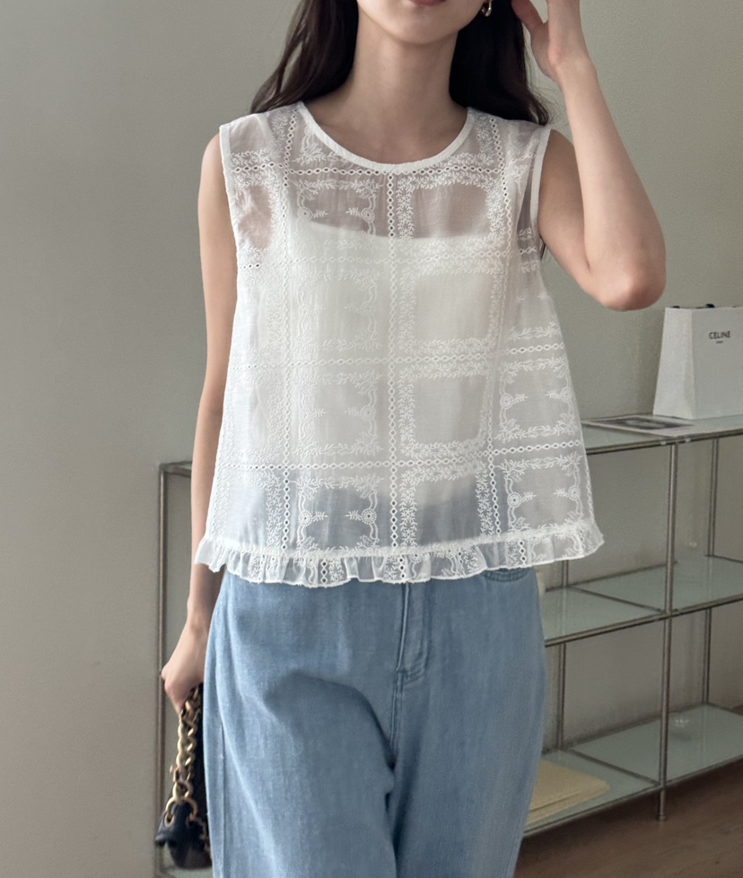 TIZZI東大門直郵女士新款25春夏人氣時尚熱賣休閑推薦吊帶背心TIZZI吊帶/背心