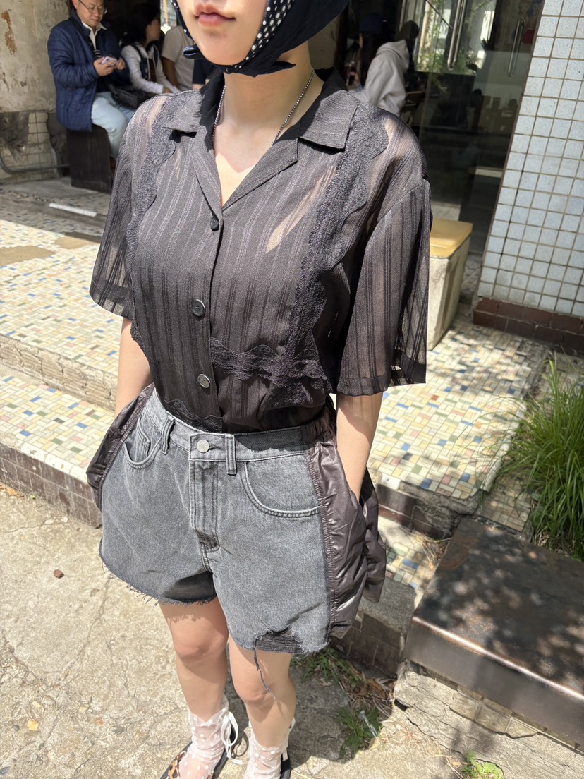 FRANC—L韓國直郵女士新款人氣推薦職業真品熱賣襯衫蕾絲衫FRANC襯衫/蕾絲衫