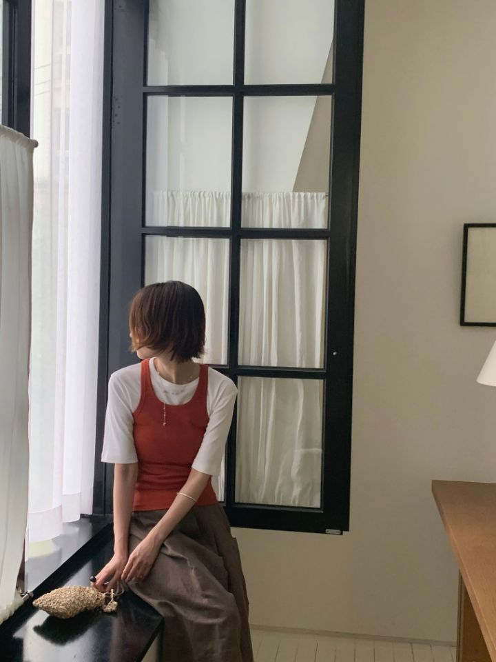 MARE東大門代購女裝新品時尚熱賣職業人氣吊帶背心不含內搭MARE吊帶/背心