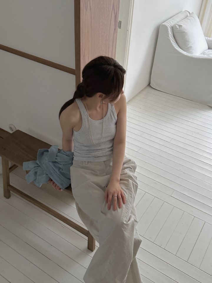 MARE東大門代購女裝新品時尚熱賣職業人氣吊帶背心不含內搭MARE吊帶/背心圖色2