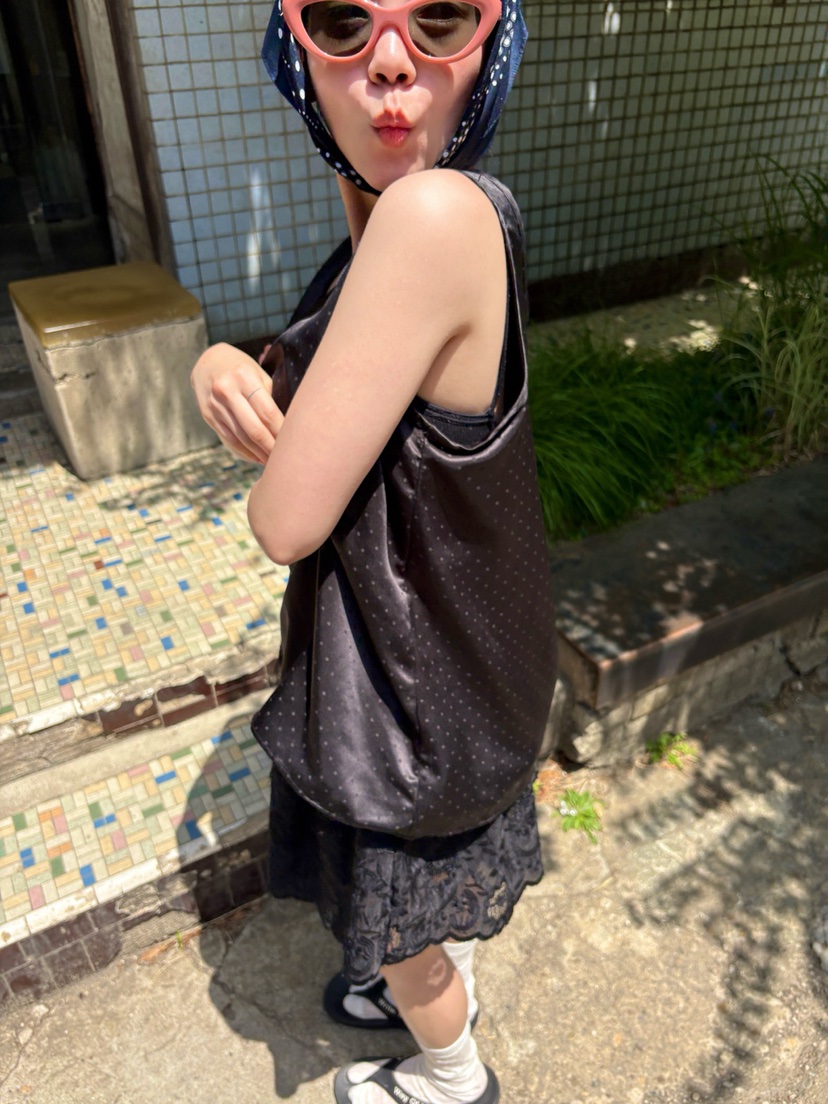FRANC—L東大門直郵女裝新款休閑推薦時尚熱賣25春夏吊帶背心FRANC吊帶/背心