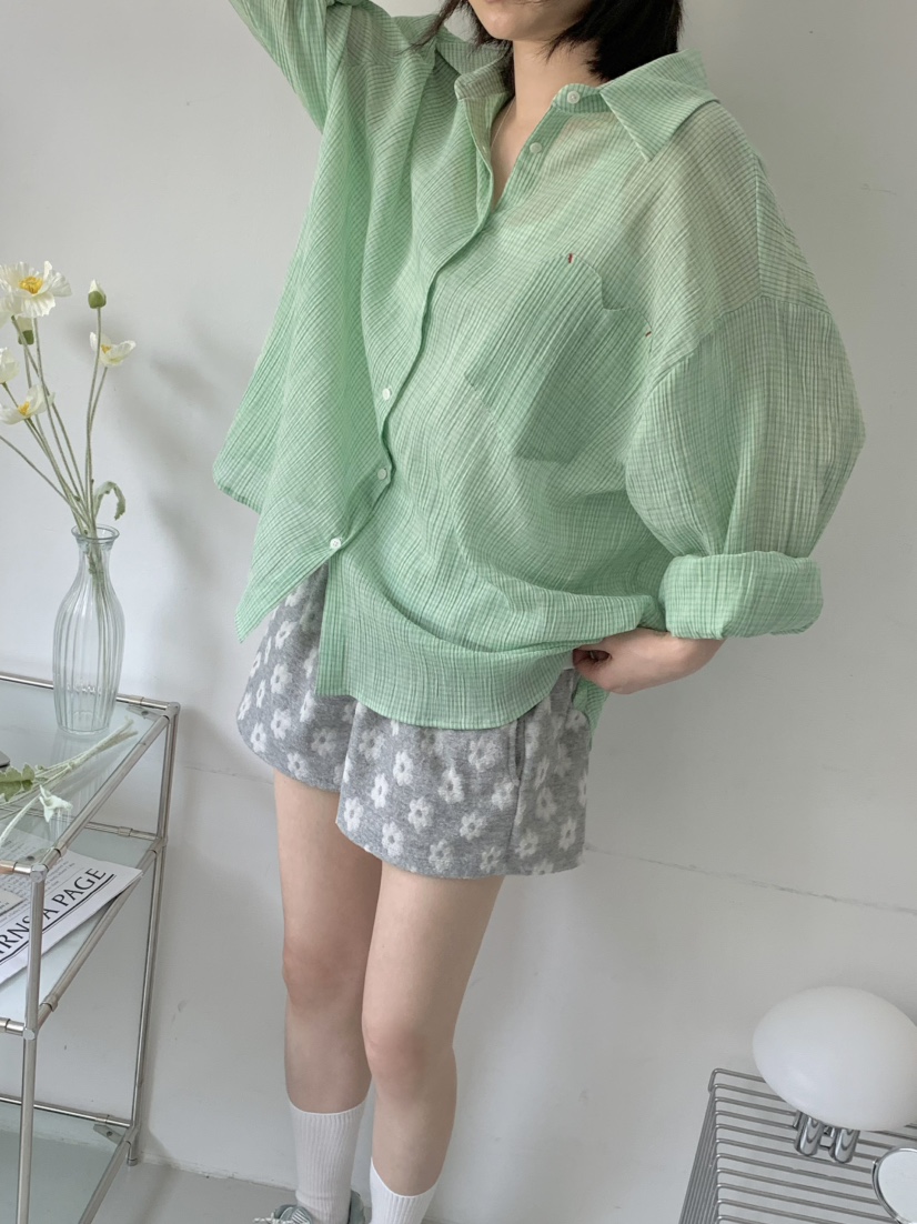 BEFORE SUNRISE東大門代購女裝新品休閑人氣時尚襯衫蕾絲衫BEFORE SUNRISE襯衫/蕾絲衫