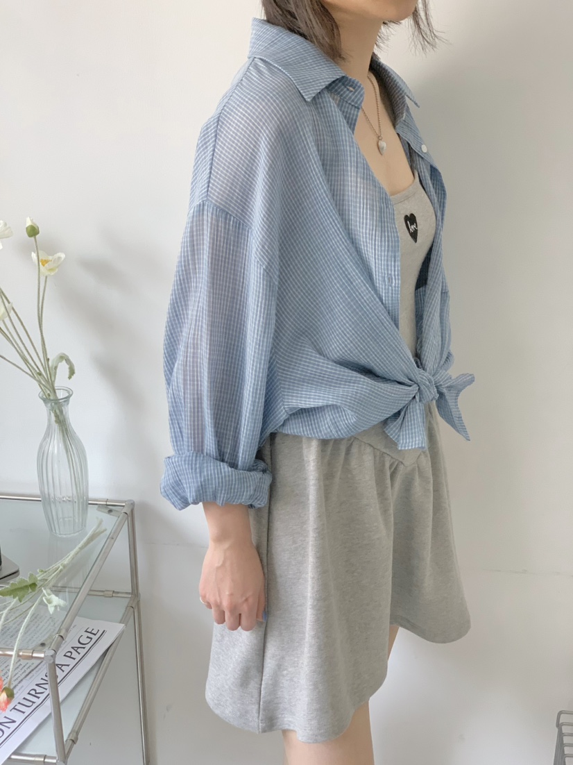 BEFORE SUNRISE東大門代購女裝新品休閑人氣時尚襯衫蕾絲衫BEFORE SUNRISE襯衫/蕾絲衫