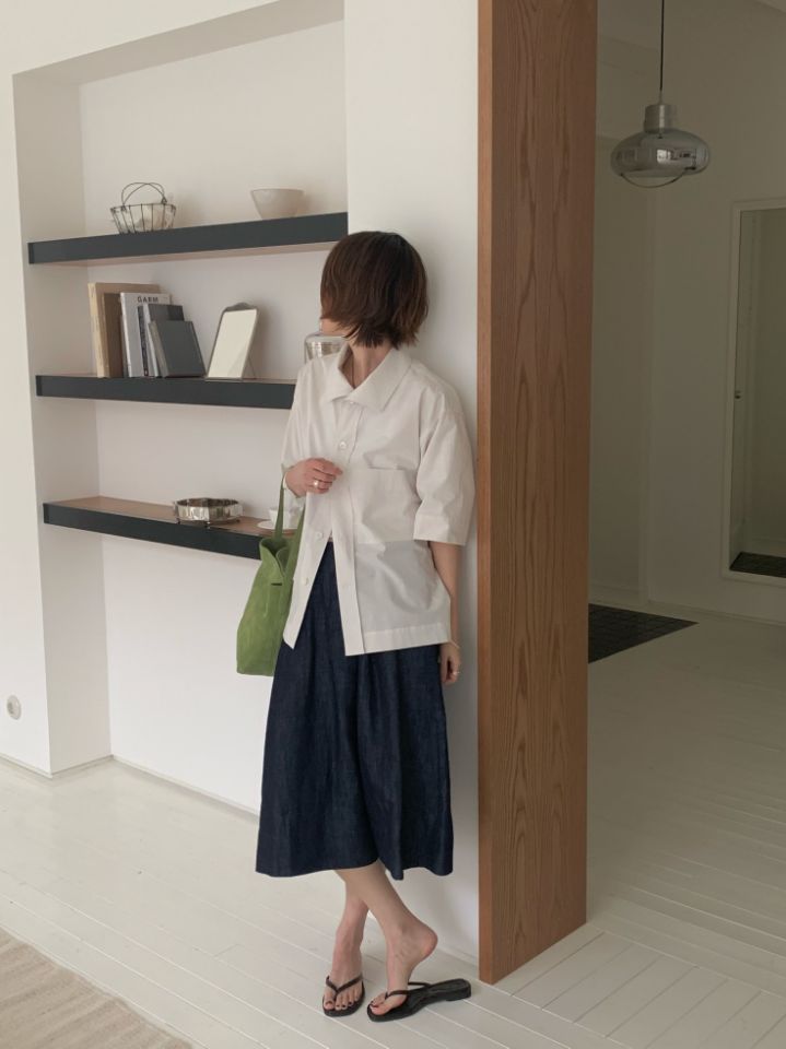 MARE東大門實拍女士新品真品時尚25春夏推薦人氣職業裙褲亞麻MARE裙褲