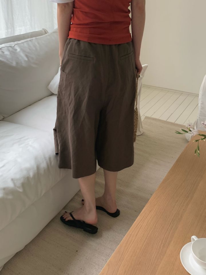 MARE東大門實拍女士新品真品時尚25春夏推薦人氣職業裙褲亞麻MARE裙褲