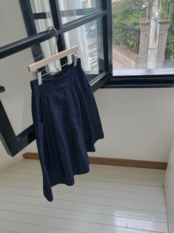 MARE東大門實拍女士新品真品時尚25春夏推薦人氣職業裙褲亞麻MARE裙褲圖色2