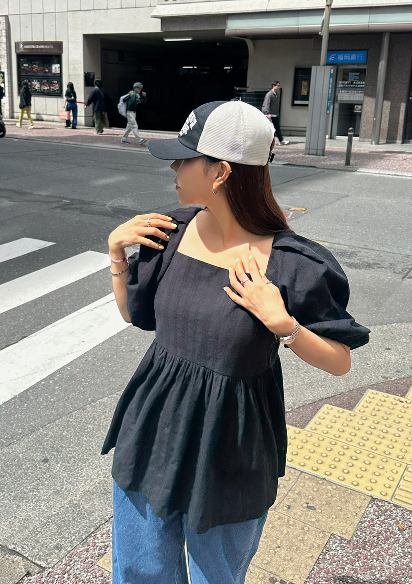 BYRING韓國直郵女裝新款熱賣時尚推薦職業休閑25春夏襯衫蕾絲衫BYRING襯衫/蕾絲衫