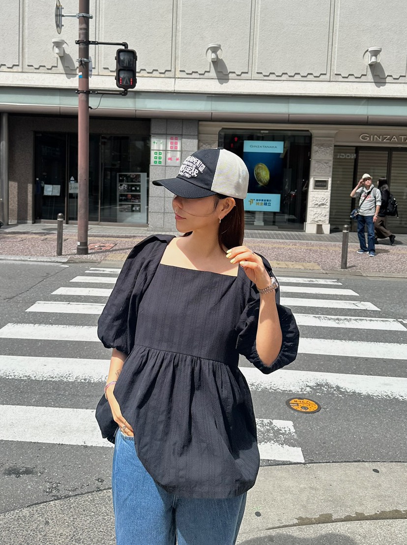 BYRING韓國直郵女裝新款熱賣時尚推薦職業休閑25春夏襯衫蕾絲衫BYRING襯衫/蕾絲衫