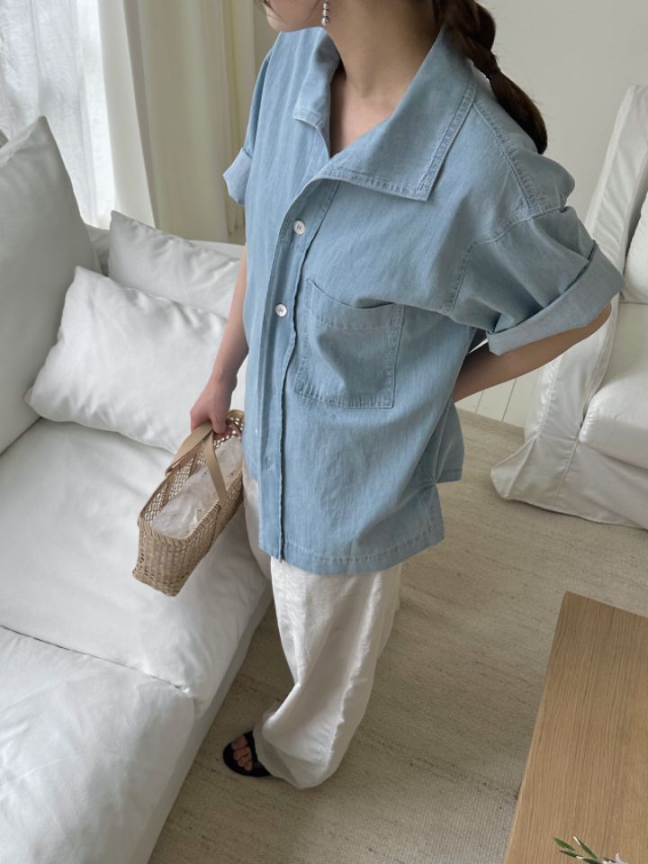 MARE東大門直郵女裝新款熱賣時尚人氣25春夏推薦襯衫蕾絲衫MARE襯衫/蕾絲衫
