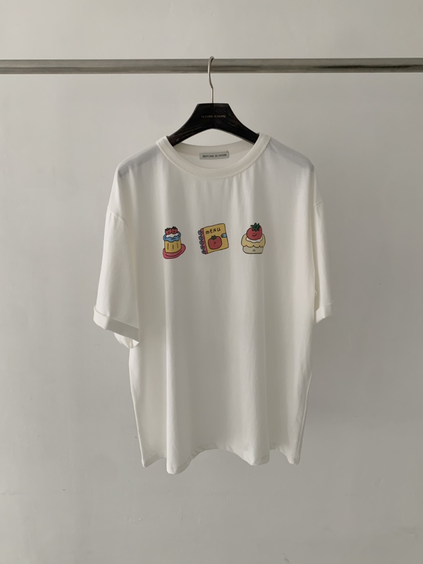 BEFORE SUNRISE韓國代購女士新品休閑推薦人氣熱賣真品T恤BEFORE SUNRISET恤