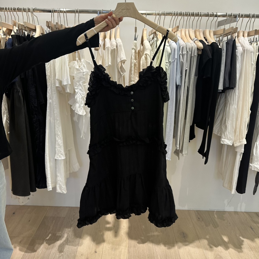 VEGETABLE東大門代購女士新品25春夏熱賣職業真品時尚連衣裙VEGETABLE連衣裙圖色2