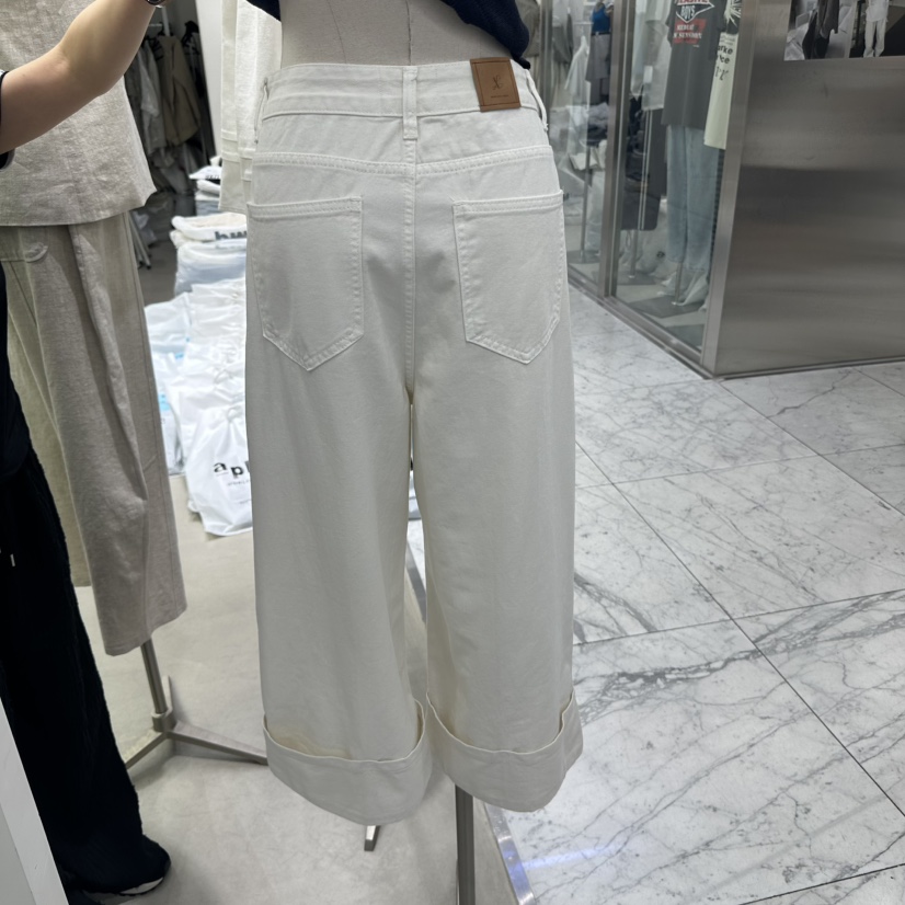 VIVEL韓國直郵㊣東大門實拍女裝新品熱賣推薦時尚休閑褲鏤空VIVEL休閑褲