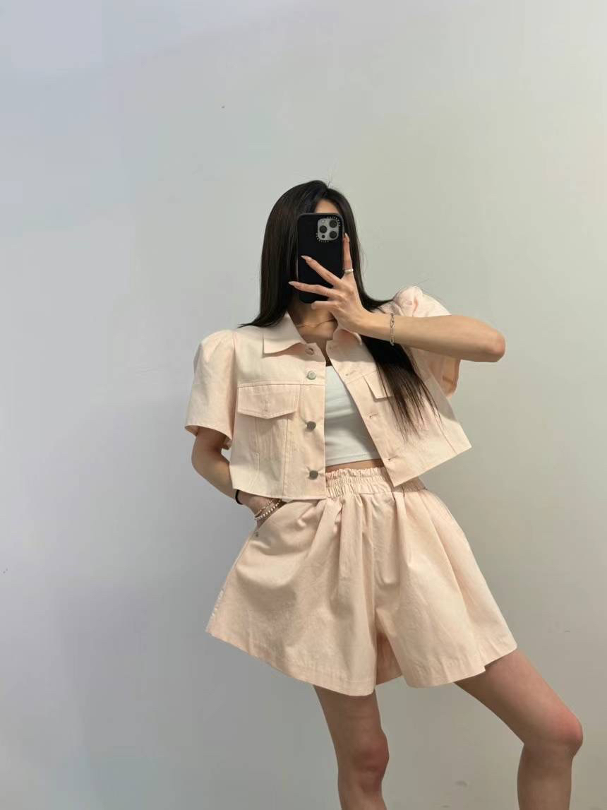 SOMETHING-L直郵韓國代購㊣女裝新品25春夏推薦時尚休閑夾克Something/FANCY夾克