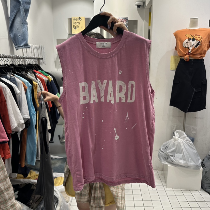 THE WEEKND直郵韓國代購㊣女裝新品熱賣25春夏推薦吊帶背心THE WEEKND吊帶/背心圖色3