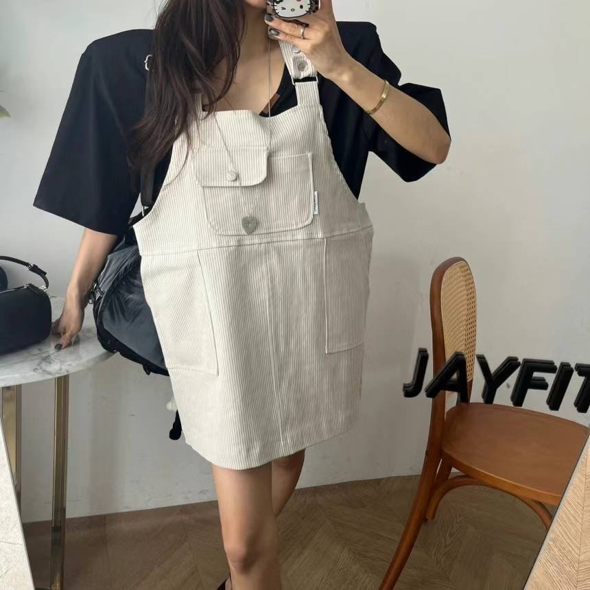SOMETHING-L韓國㊣直郵東大門代購女裝新品25春夏人氣連衣裙Something/FANCY連衣裙