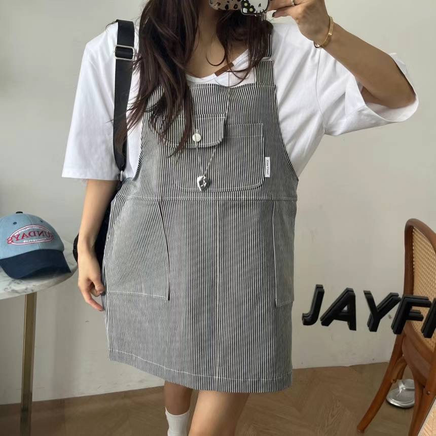 SOMETHING-L韓國㊣直郵東大門代購女裝新品25春夏人氣連衣裙Something/FANCY連衣裙
