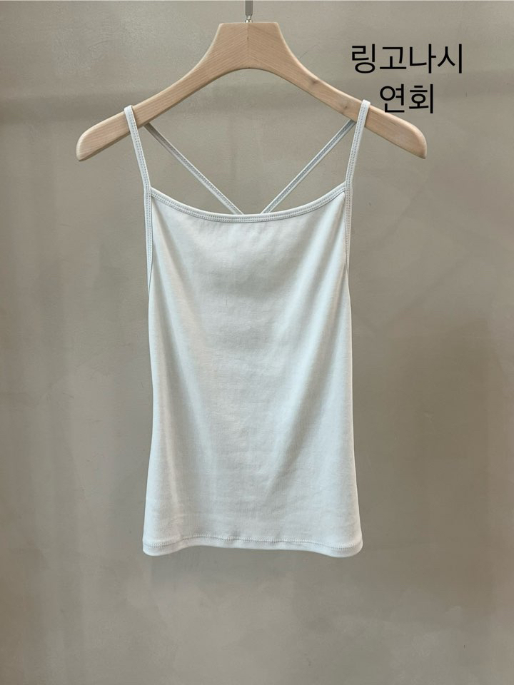 LAKE-A韓國直郵㊣東大門實拍女裝新款休閑推薦25春夏吊帶背心Lake side吊帶/背心圖色8