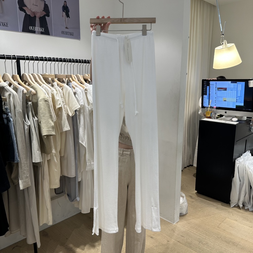 OVERTAKE韓國直郵㊣女裝新品熱賣25春夏時尚推薦休閑休閑褲OVERTAKE休閑褲