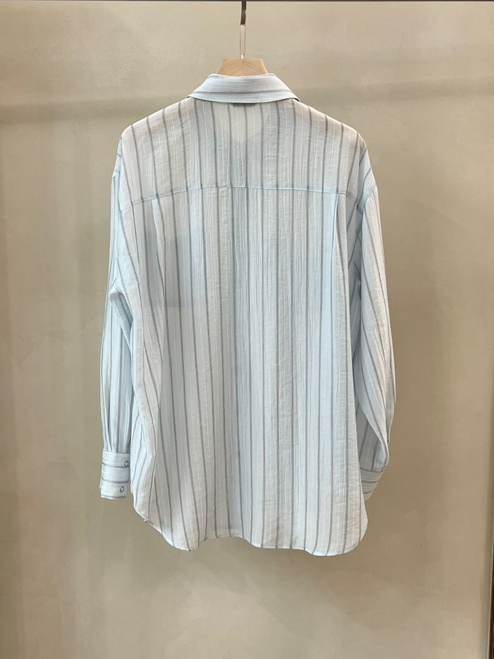LAKE-A韓國直郵㊣東大門實拍女裝新品熱賣25春夏襯衫蕾絲衫Lake side襯衫/蕾絲衫