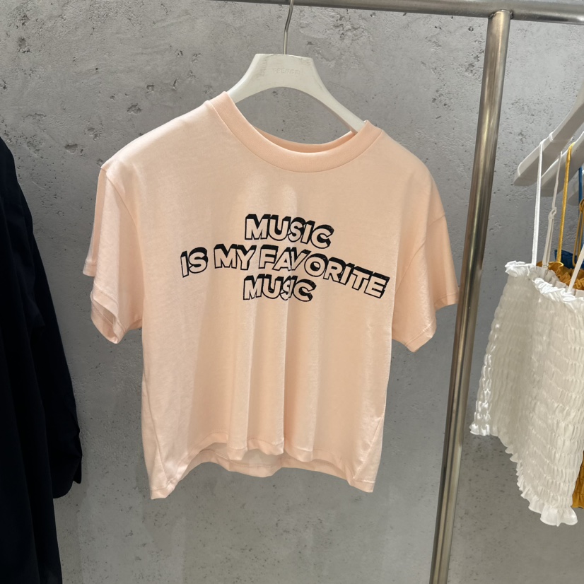 6PENCE-P直郵韓國代購㊣女裝新品人氣休閑熱賣推薦25春夏T恤6PENCE-PT恤圖色3