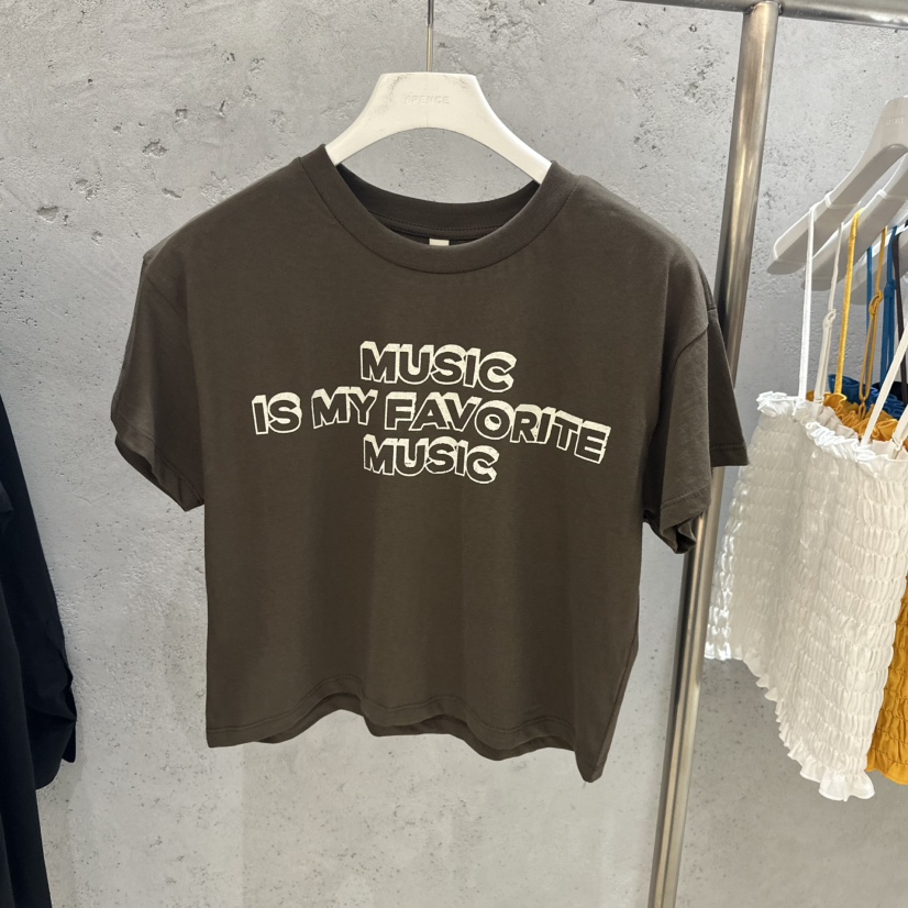 6PENCE-P直郵韓國代購㊣女裝新品人氣休閑熱賣推薦25春夏T恤6PENCE-PT恤圖色4