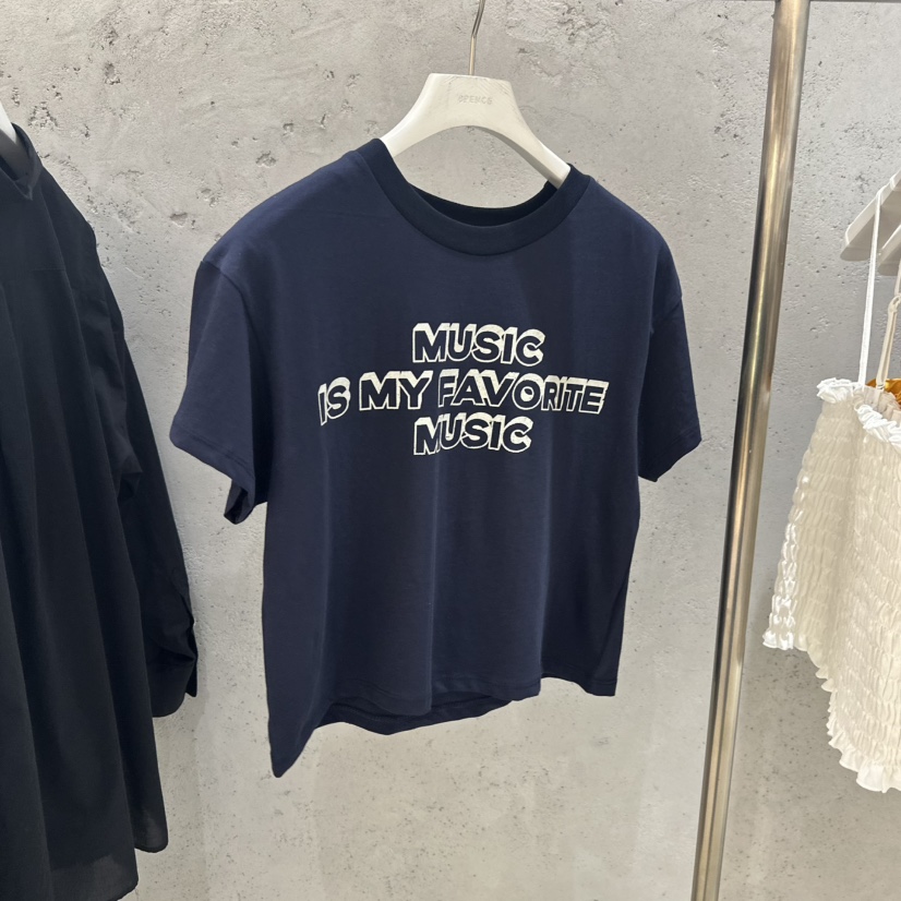6PENCE-P直郵韓國代購㊣女裝新品人氣休閑熱賣推薦25春夏T恤6PENCE-PT恤圖色5