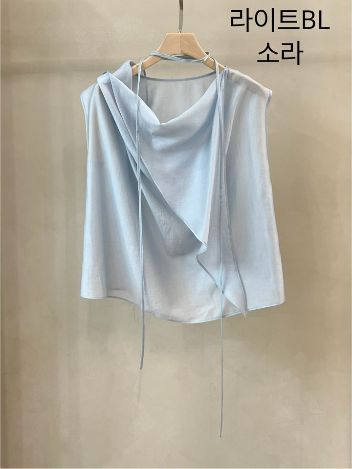 LAKE-A韓國㊣直郵東大門代購女裝新品人氣熱賣吊帶背心含腰繩Lake side吊帶/背心圖色5