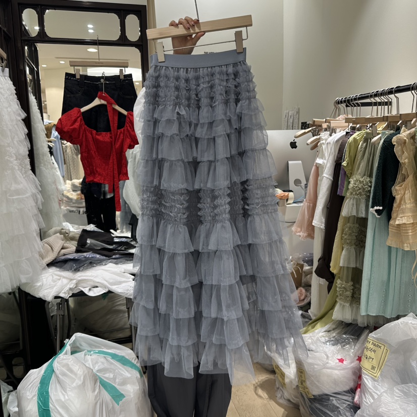 THEMORYPARK韓國直郵㊣女裝新品時尚人氣25春夏休閑推薦長裙THE MORY PARK長裙