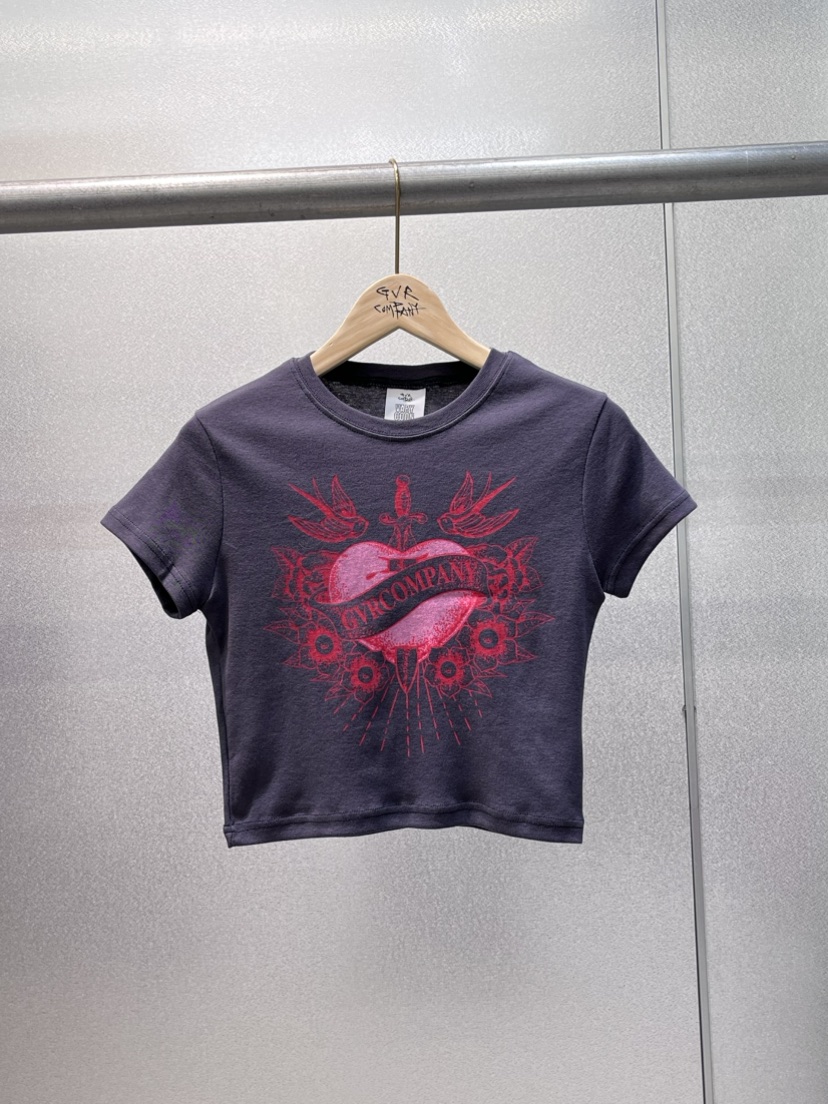 GVR COMPANY韓國直郵㊣東大門實拍女裝新品時尚休閑熱賣T恤GVR-COMPANYT恤圖色4