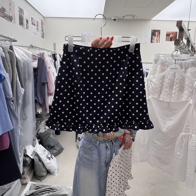 SOLD OUT韓國直郵㊣女裝新品休閑熱賣時尚推薦人氣25春夏短裙SOLD OUT短裙