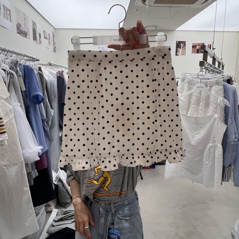 SOLD OUT韓國直郵㊣女裝新品休閑熱賣時尚推薦人氣25春夏短裙SOLD OUT短裙