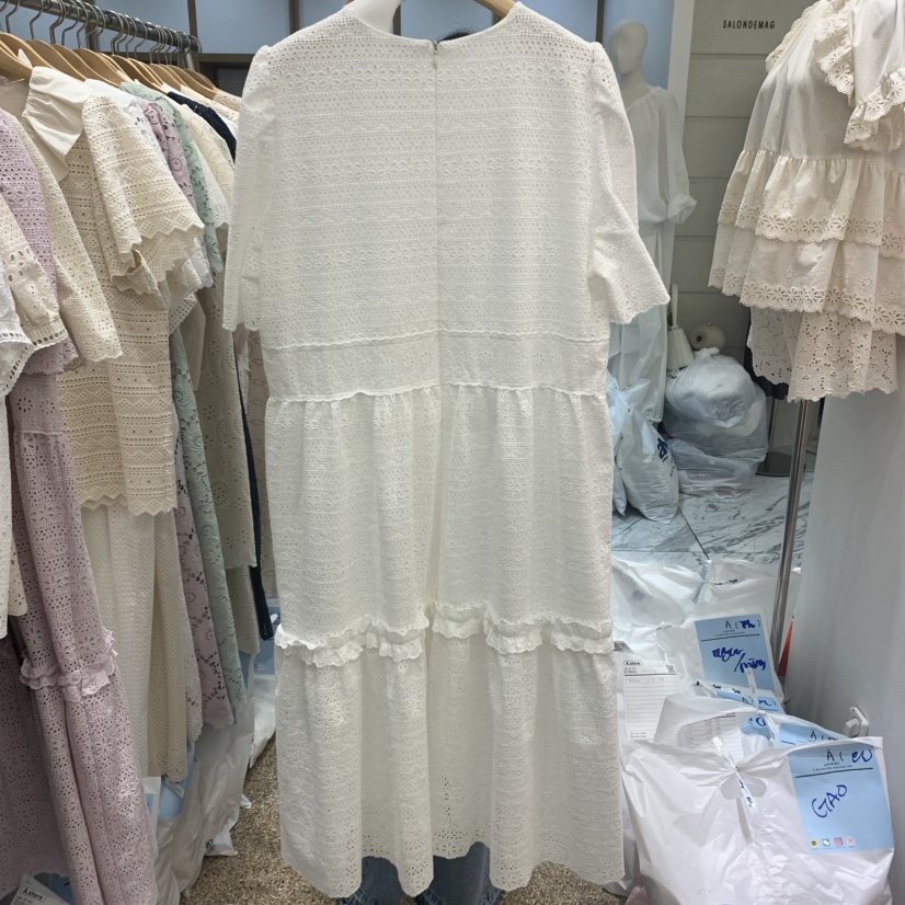 A韓國㊣直郵東大門代購女裝新款熱賣人氣時尚休閑連衣裙含腰帶A STORE連衣裙