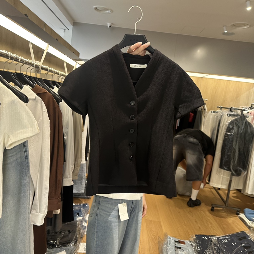LEFANCY韓國直郵㊣東大門實拍女裝新品熱賣休閑人氣推薦夾克LEFANCY夾克圖色2