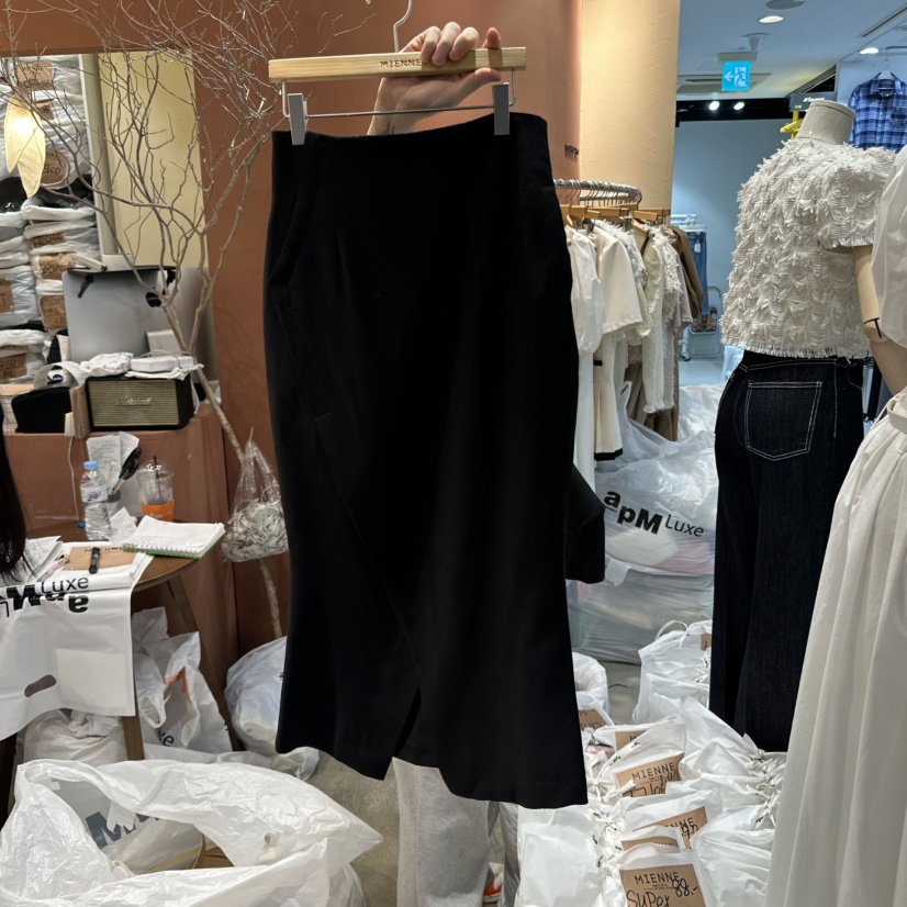 MIENNE韓國㊣直郵東大門代購女裝新品熱賣休閑時尚人氣長裙MIENNE長裙