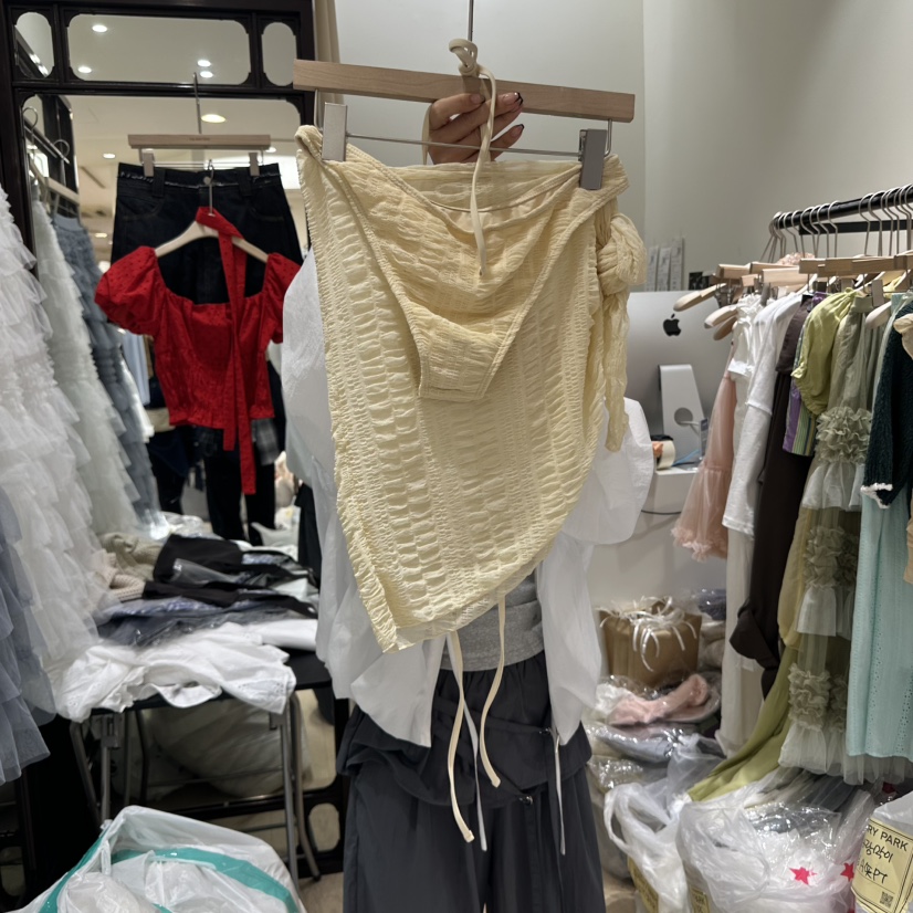 THEMORYPARK韓國直郵㊣女裝新品時尚人氣熱賣25春夏泳裝三件套THE MORY PARK泳裝