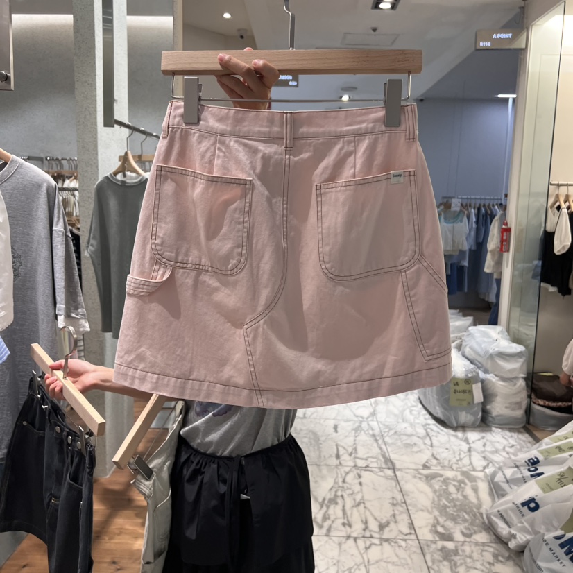 COMELY韓國直郵㊣東大門實拍女裝新品推薦時尚人氣休閑短裙COMELY短裙
