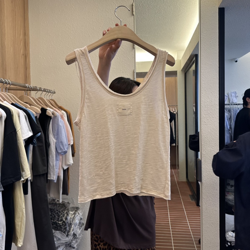 CHOI-L韓國直郵㊣女裝新品休閑人氣推薦熱賣時尚25春夏吊帶背心CHOI吊帶/背心