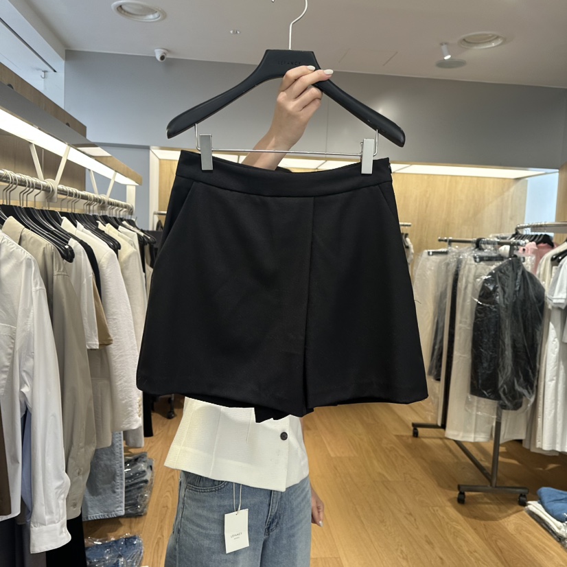 LEFANCY直郵韓國代購㊣女裝新品休閑25春夏人氣推薦時尚短褲LEFANCY短褲圖色2