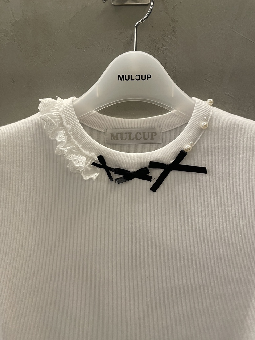 MULCUP韓國㊣直郵東大門代購女裝新品人氣熱賣時尚25春夏T恤MULCUPT恤