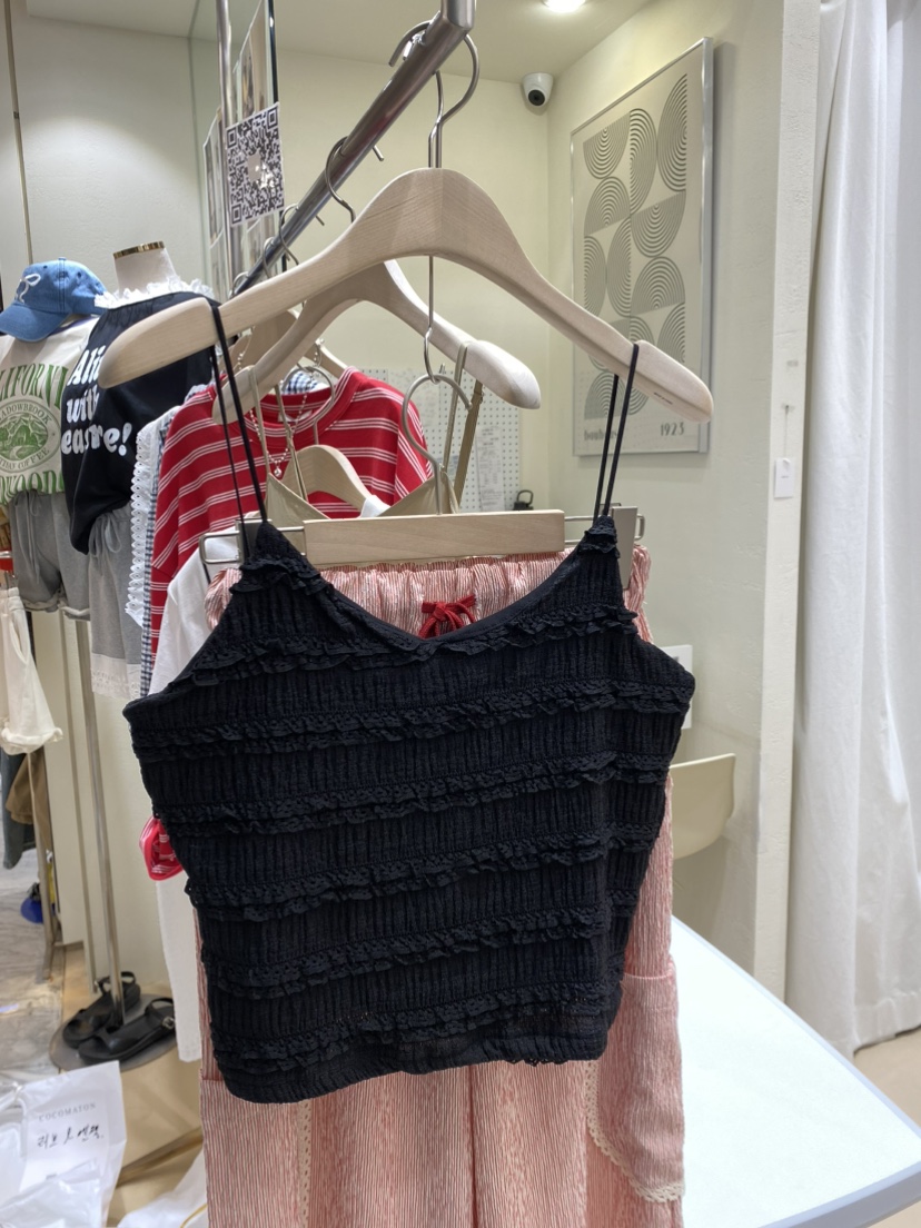 COCOMATON直郵韓國代購㊣女裝新品25春夏休閑推薦時尚吊帶背心COCOMATON吊帶/背心圖色2