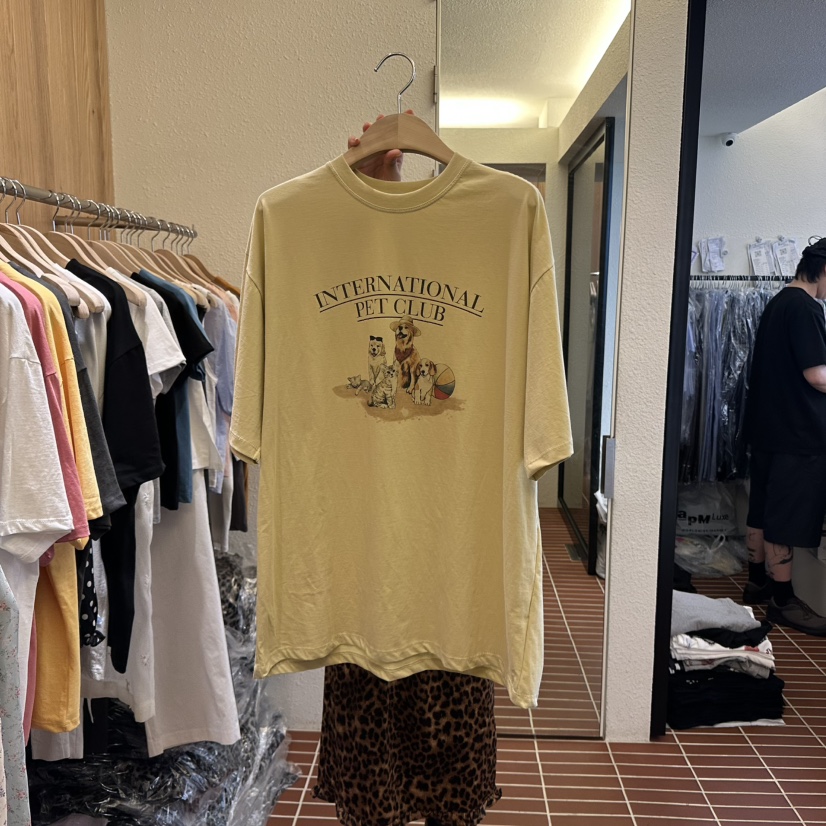 CHOI-L韓國直郵㊣東大門實拍女裝新款熱賣25春夏時尚推薦T恤CHOIT恤圖色3