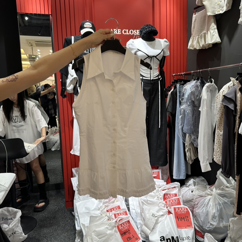 RARE CLOSET韓國直郵㊣東大門實拍女裝新款熱賣推薦吊帶背心RARE CLOSET吊帶/背心圖色2