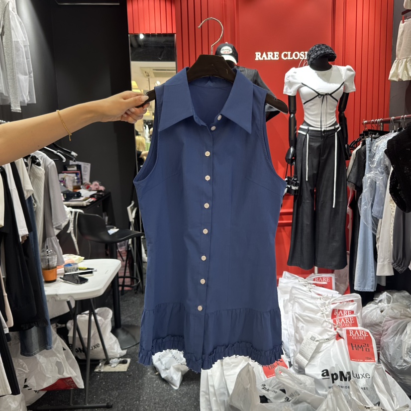 RARE CLOSET韓國直郵㊣東大門實拍女裝新款熱賣推薦吊帶背心RARE CLOSET吊帶/背心圖色3