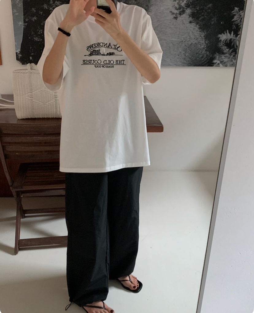 A Flan直郵韓國代購㊣女裝新款時尚25春夏休閑人氣熱賣休閑褲AFN/A Flan休閑褲
