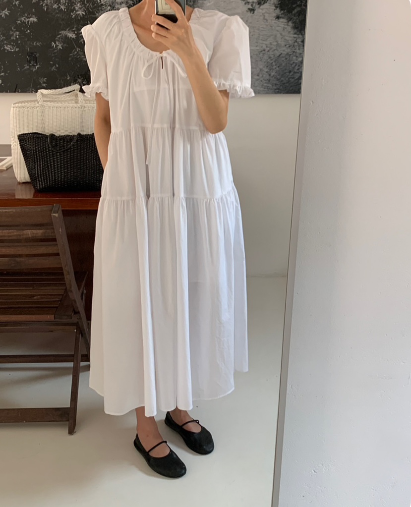 A Flan直郵韓國代購㊣女裝新品25春夏熱賣推薦人氣時尚連衣裙AFN/A Flan連衣裙
