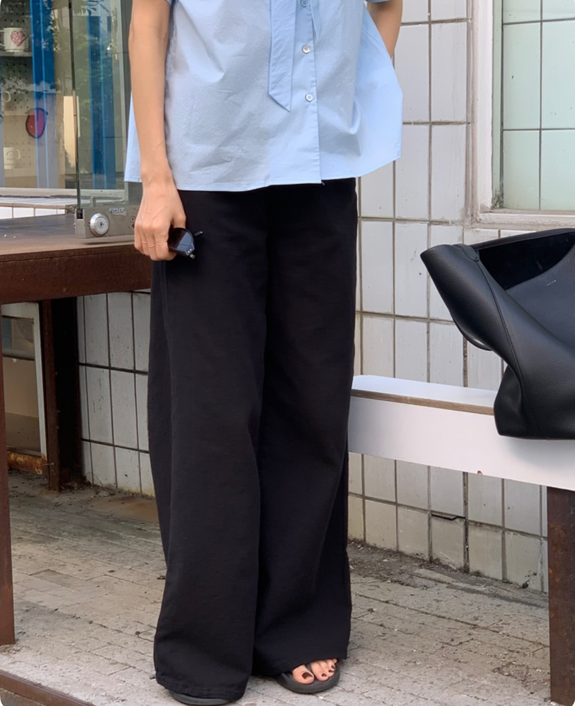 A Flan韓國㊣直郵東大門代購女裝新品休閑推薦25春夏襯衫蕾絲衫AFN/A Flan襯衫/蕾絲衫