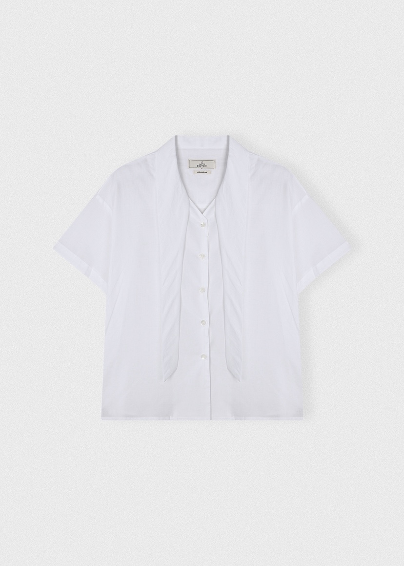 A Flan韓國㊣直郵東大門代購女裝新品休閑推薦25春夏襯衫蕾絲衫AFN/A Flan襯衫/蕾絲衫圖色2