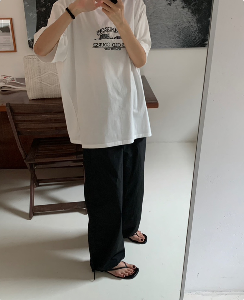 A Flan韓國㊣直郵東大門代購女裝新款人氣時尚25春夏推薦T恤AFN/A FlanT恤