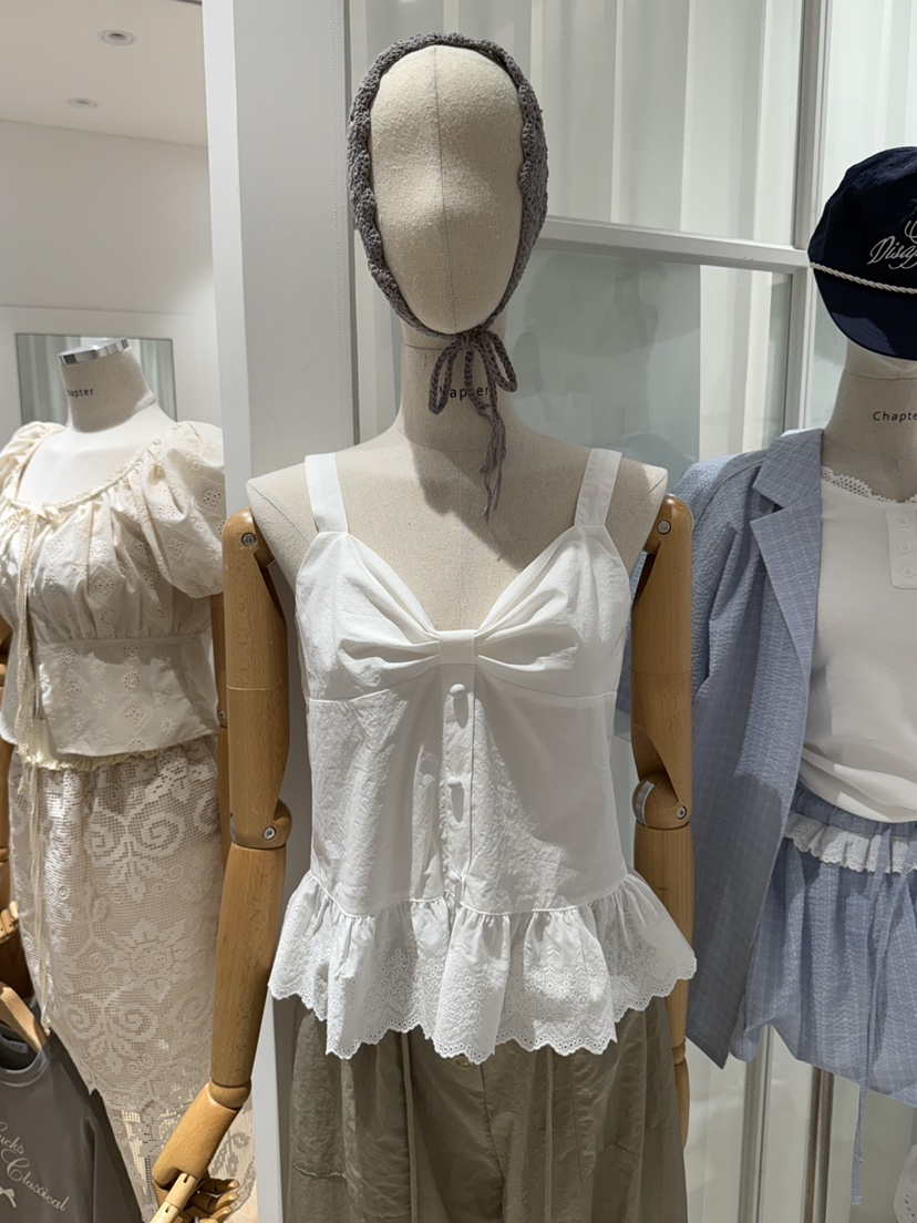 BY CHAPTER韓國直郵㊣東大門實拍女裝新品推薦25春夏吊帶背心Chapter吊帶/背心