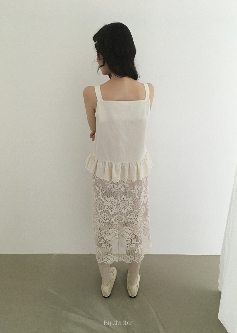 BY CHAPTER韓國直郵㊣東大門實拍女裝新品推薦25春夏吊帶背心Chapter吊帶/背心